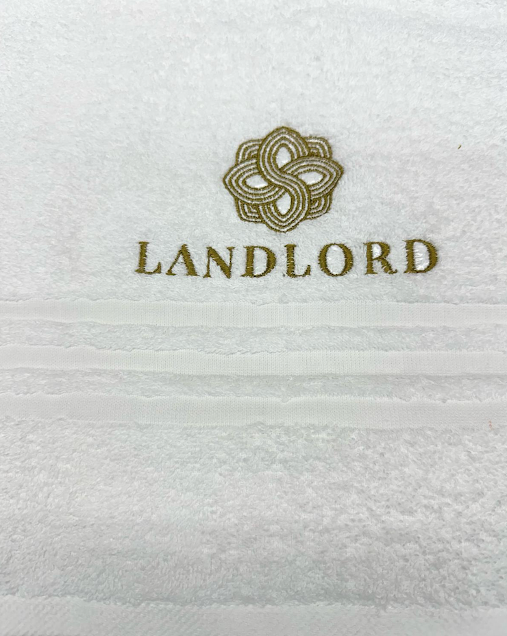 Biancheria Personalizzata con Logo per Landlord (Alghero)