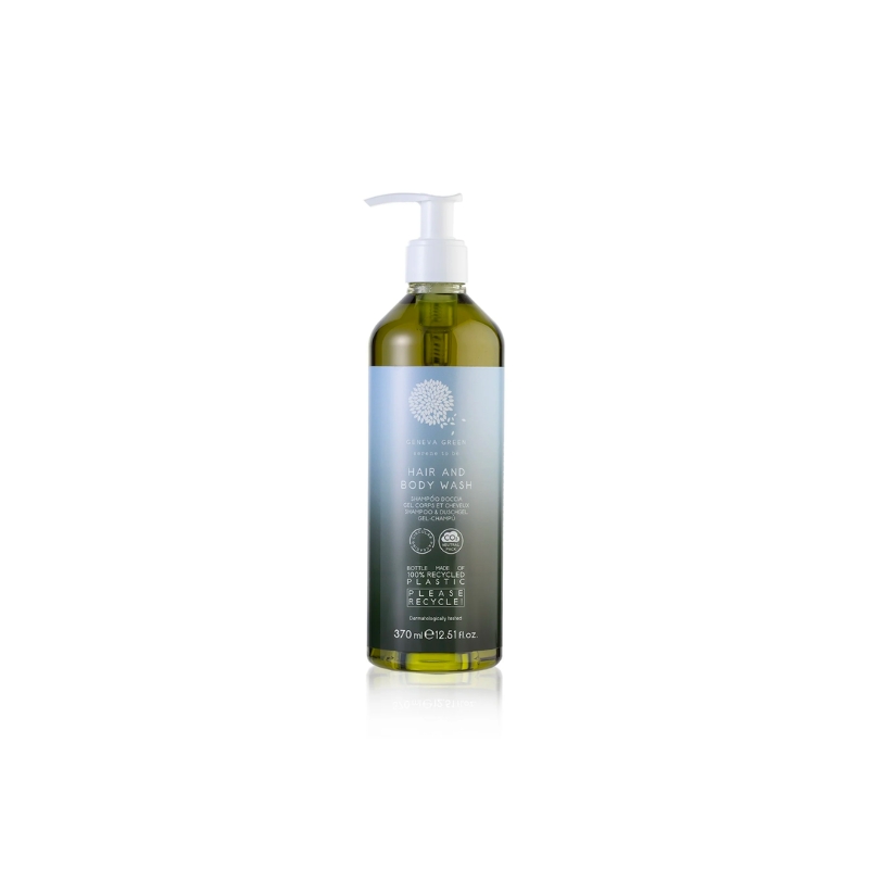 DOCCIA SHAMPOO GENEVA GREEN DISPENSER 370ML RICICLABILE