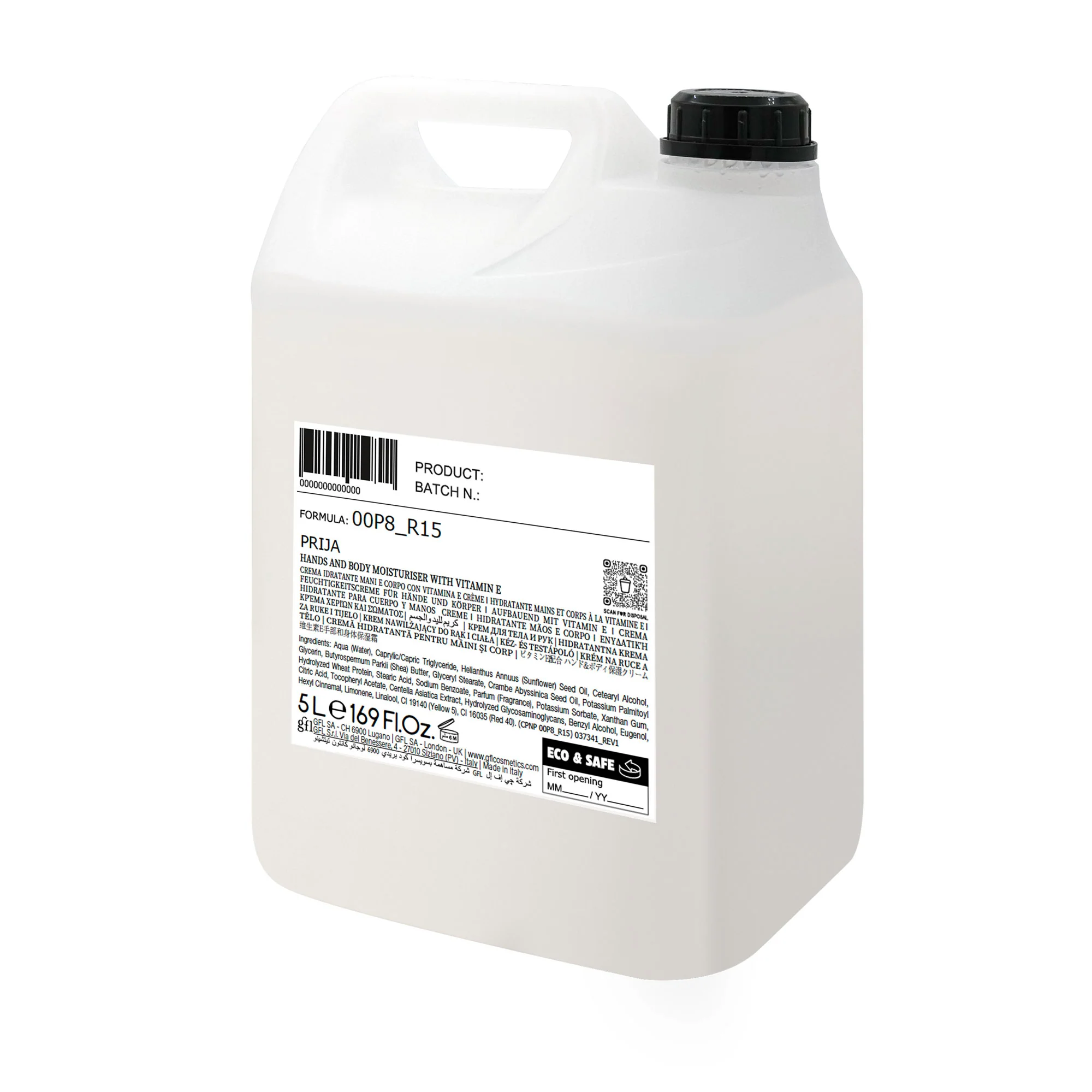 CREMA CORPO PRIJA TANICA 5LT