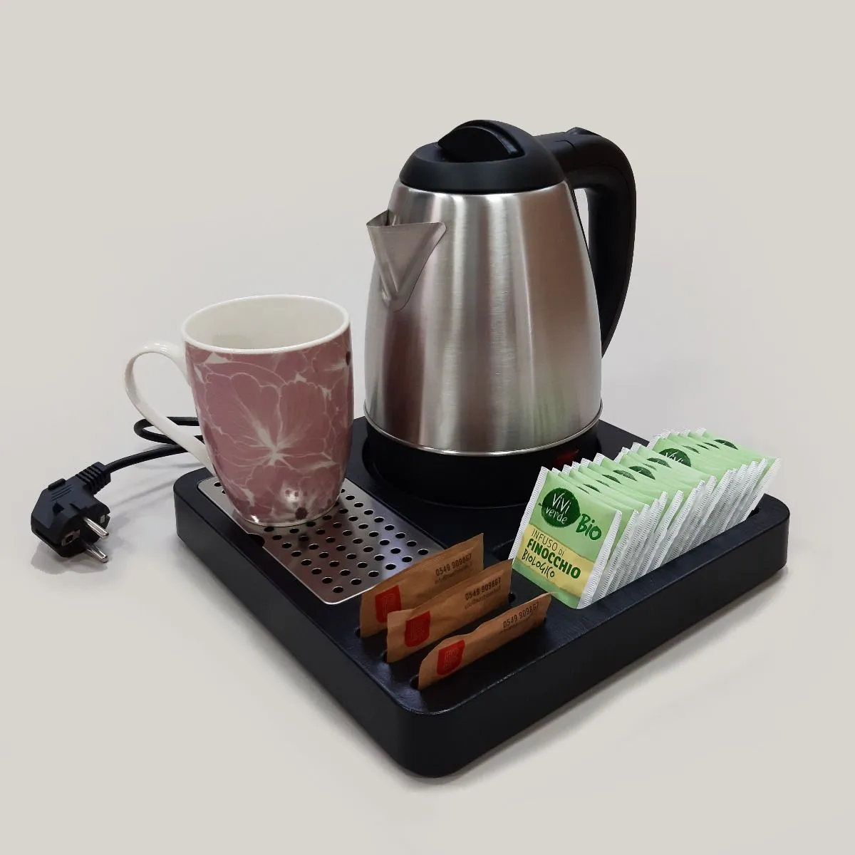 VASSOIO QUADRATO CORTESIA