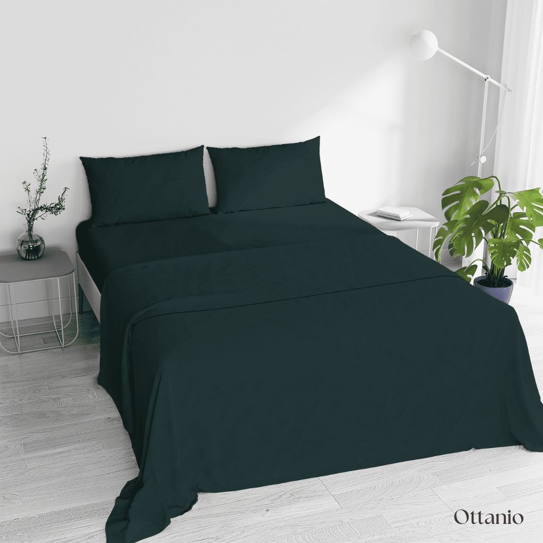 WDCOZY Set Biancheria Letto King Size Blu E Grigio | Trapunta 264x228 Cm E 2 Federe 50x91 Cm | Stile Bohémien Rustico Morbido Per Tutte Le Stagioni