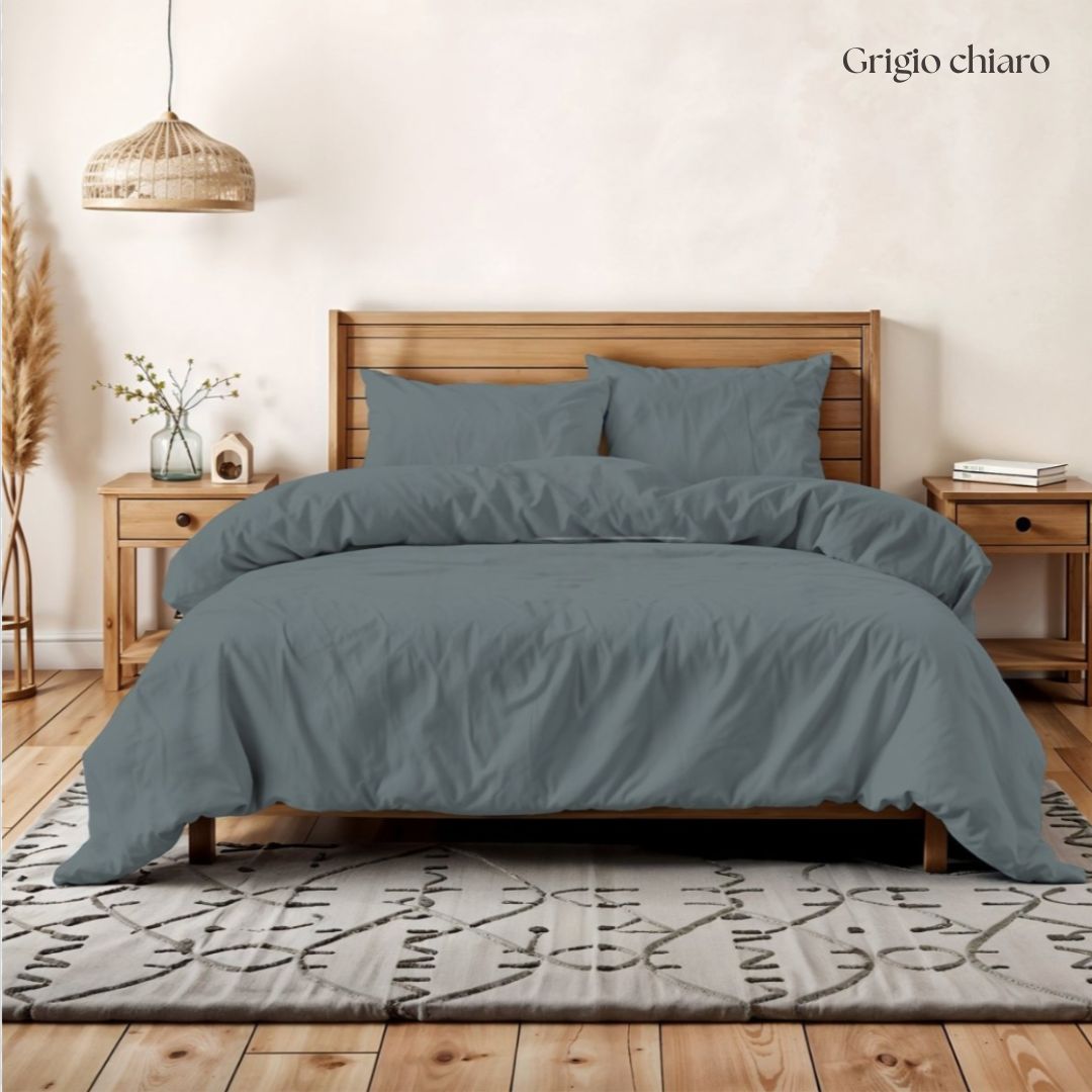 PARURE COPRIPIUMINO WATER WASHED NOSTIRO