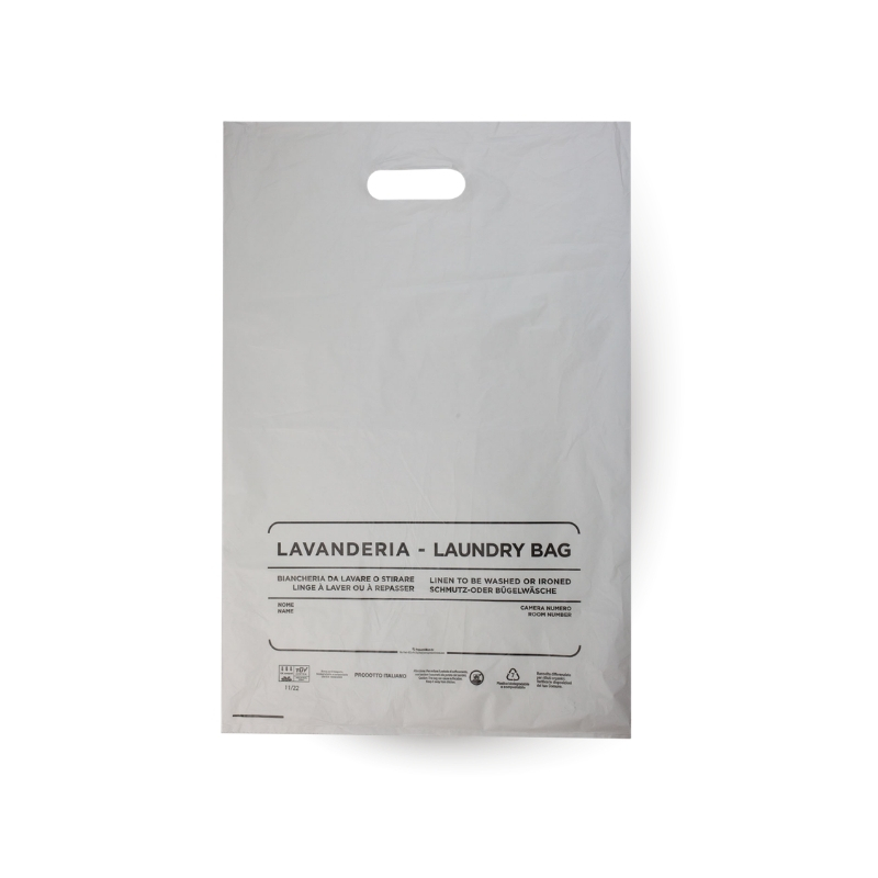 SACCHETTO BIANCHERIA COMPOSTABILE HOTEL