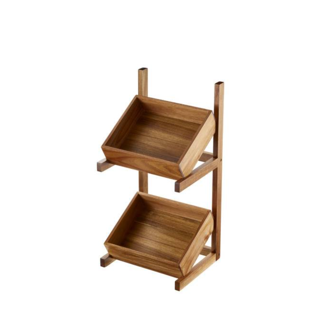 SET ESPOSITORE IN ACACIA