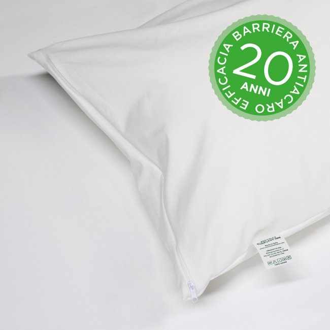 WAXED FIREPROOF PILLOW SHAM 50X80 WITH ZIPPER