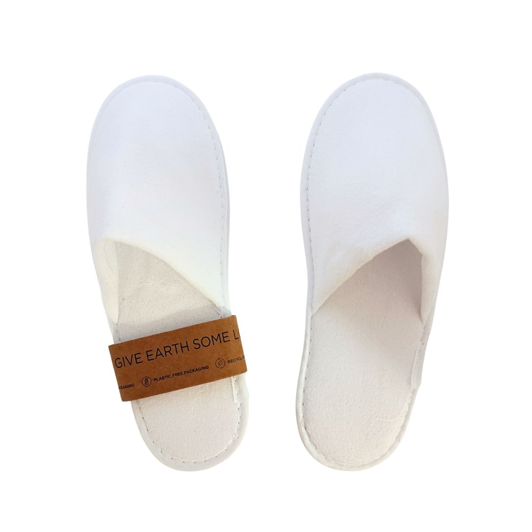CHENILLE HOTEL SLIPPER
