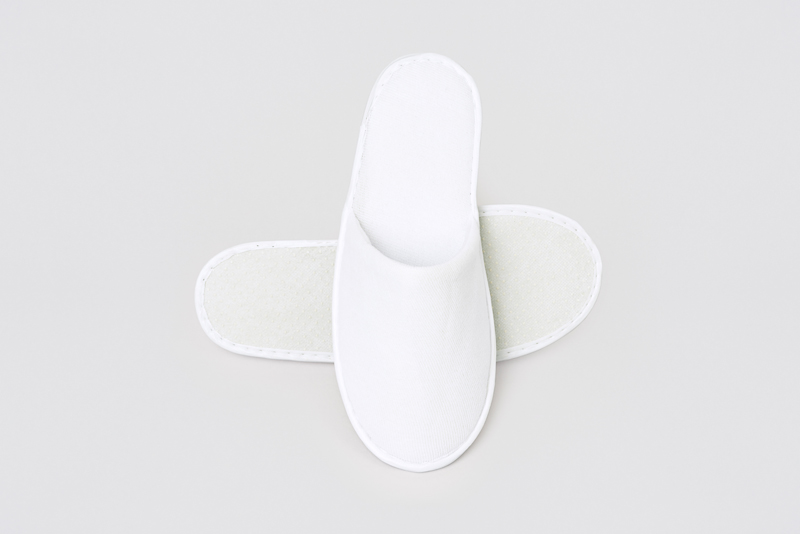 CHENILLE HOTEL SLIPPER