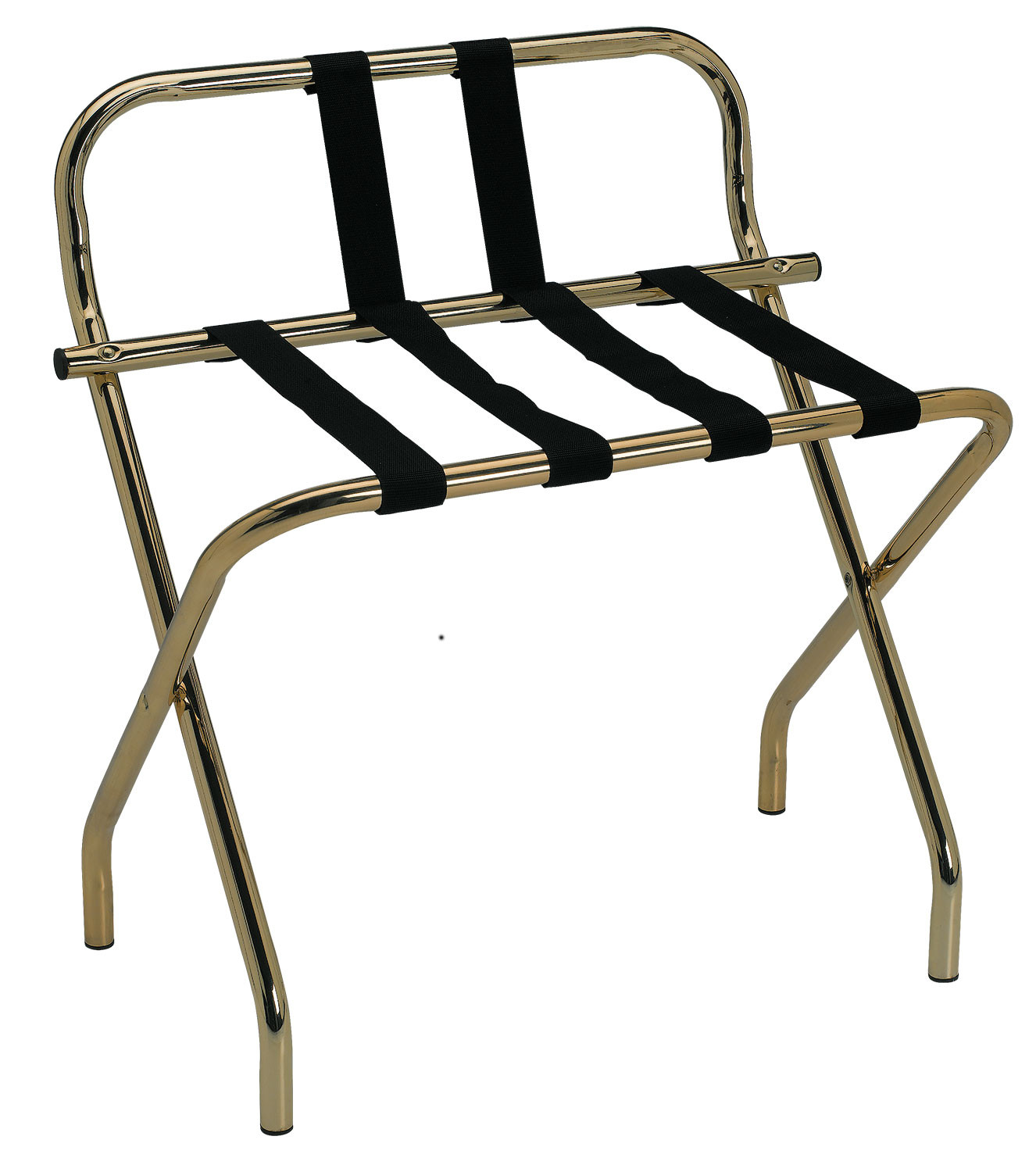 BRASS LUGGAGE RACK WITH EDGE