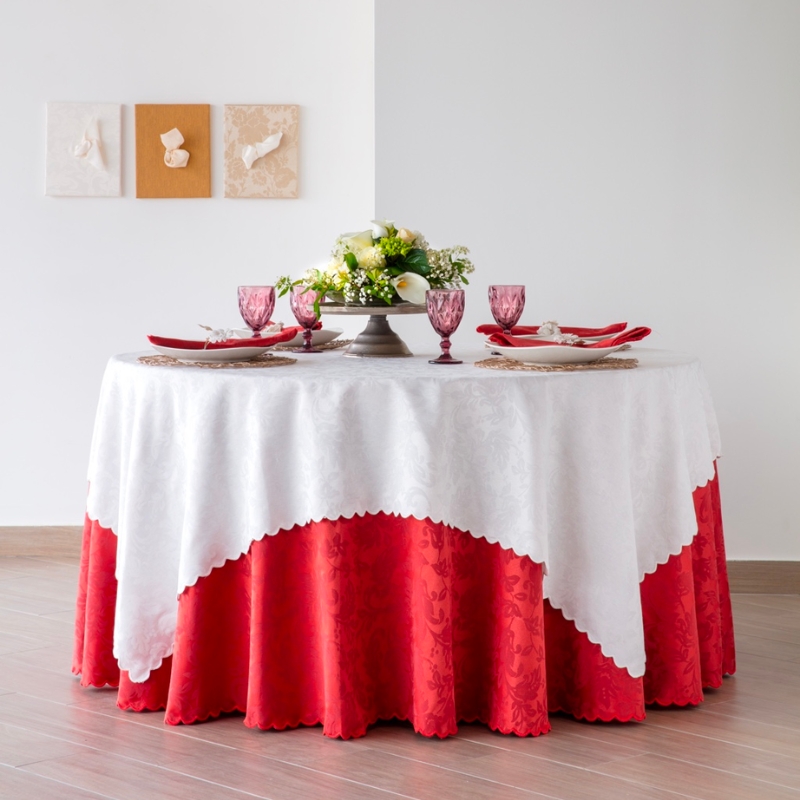 SQUARED AMALFI TABLECLOTH 