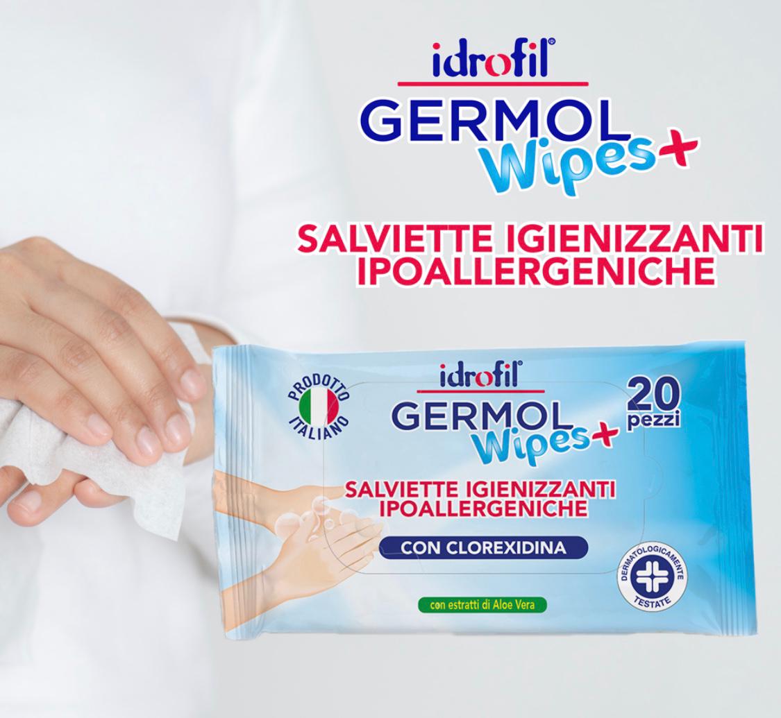 SALVIETTE IGIENIZZANTI IPOALLERGENICHE